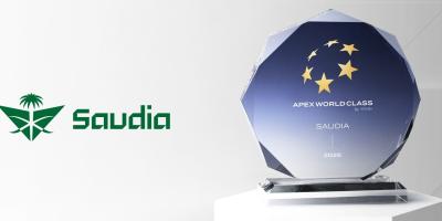 Saudia Named Best in Class for Service at APEX 2025